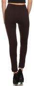 Leggings Sakkas de punto cable con forro polar