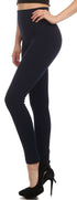 Leggings Sakkas de punto cable con forro polar