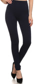 Leggings Sakkas de punto cable con forro polar