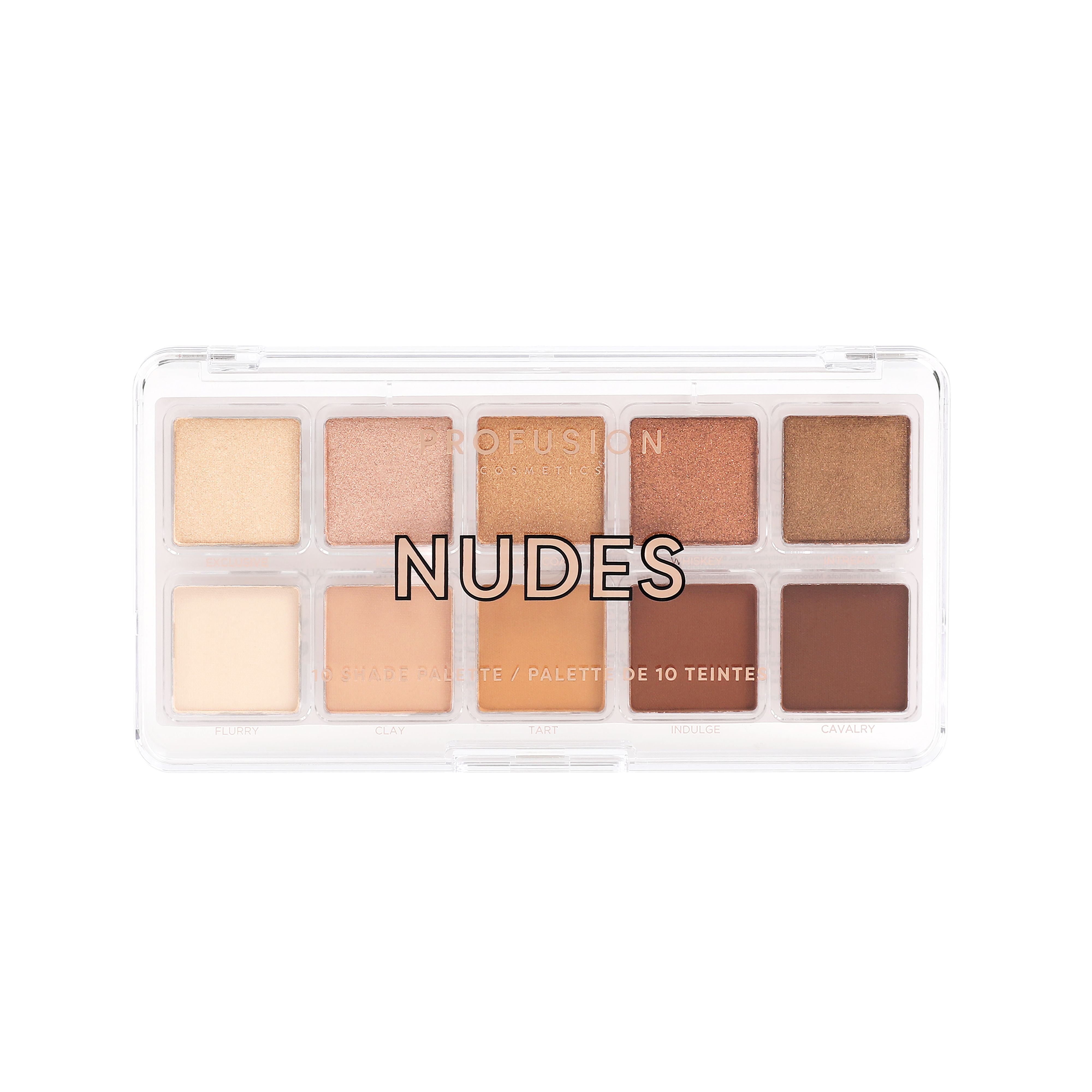 Paleta Essentials de 10 tonos – Nudes
