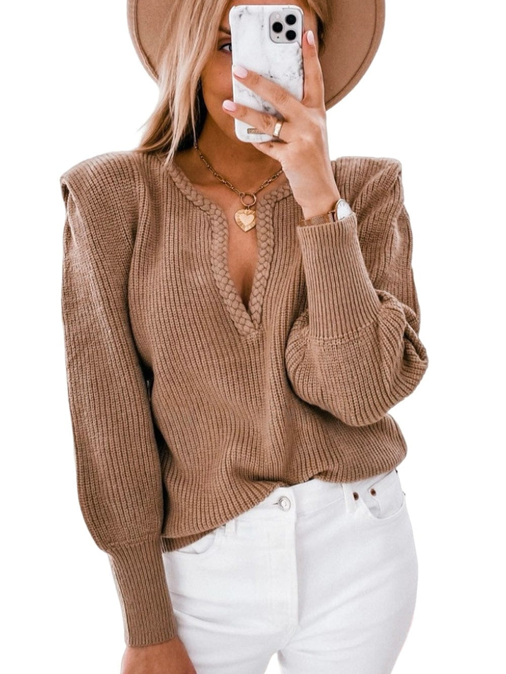 Long Sleeve Knit Pullover