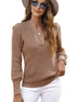 Long Sleeve Knit Pullover