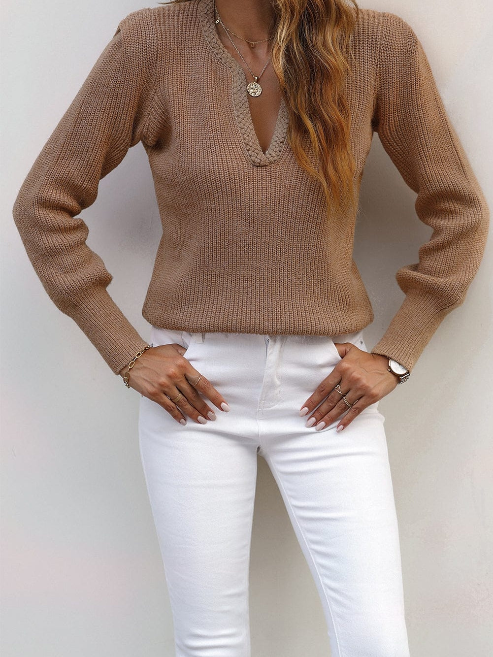 Long Sleeve Knit Pullover