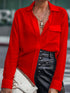 Beige Pleated Blouse