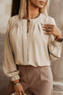 Long Sleeve Office Blouse