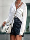 Long Sleeve Office Blouse