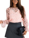 Lovely Pink Mesh Top