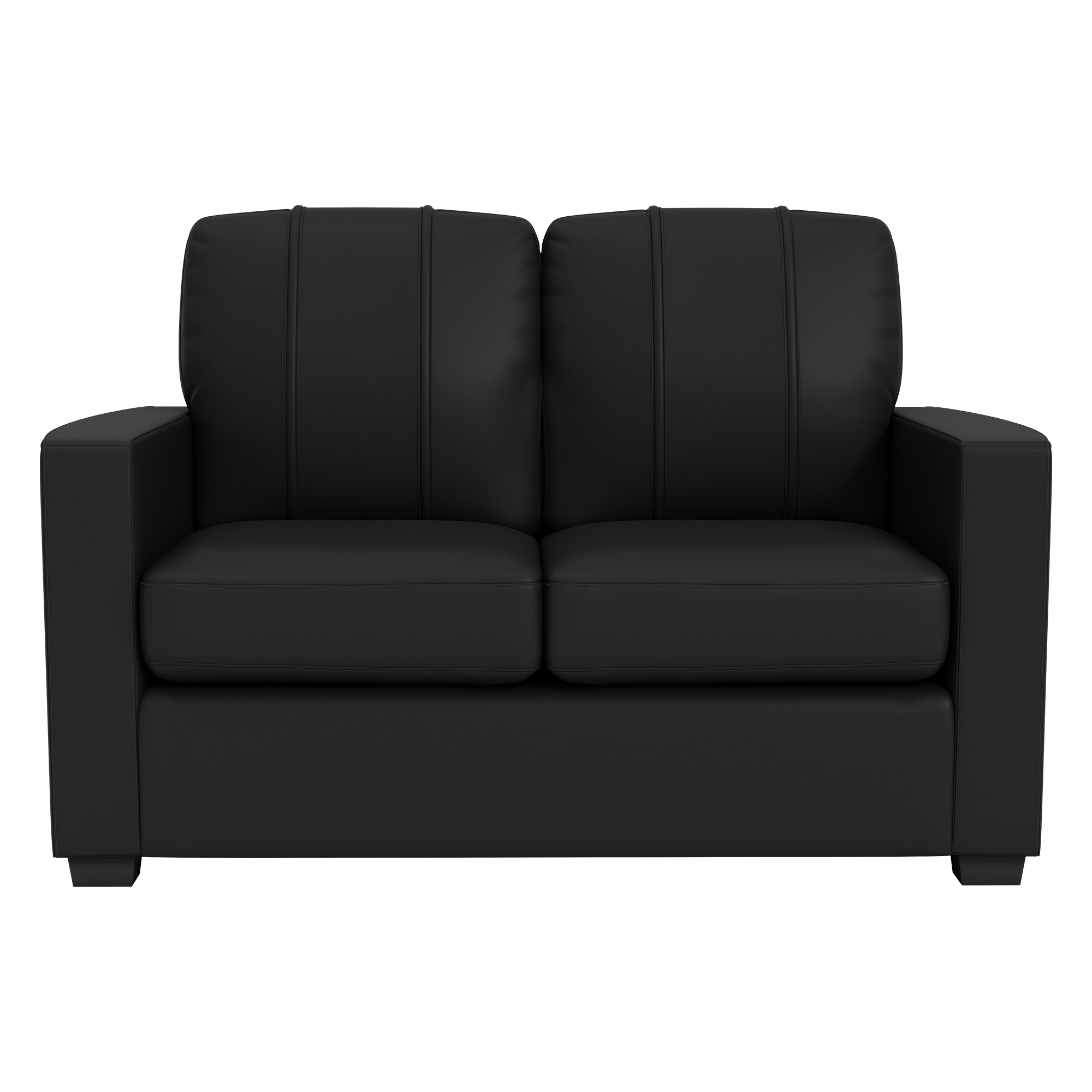 Loveseat plateado con logotipo secundario de los Arizona Coyotes