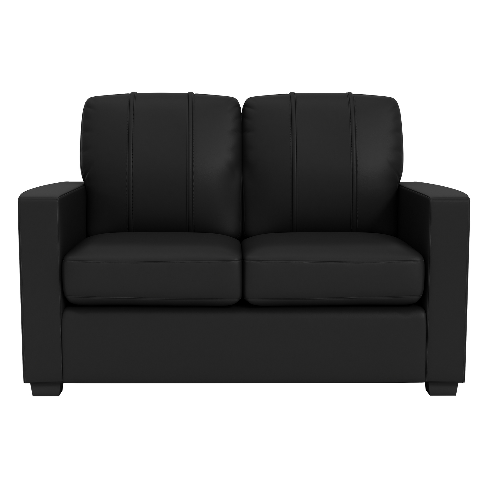 Loveseat plateado con logotipo secundario de los Arizona Coyotes