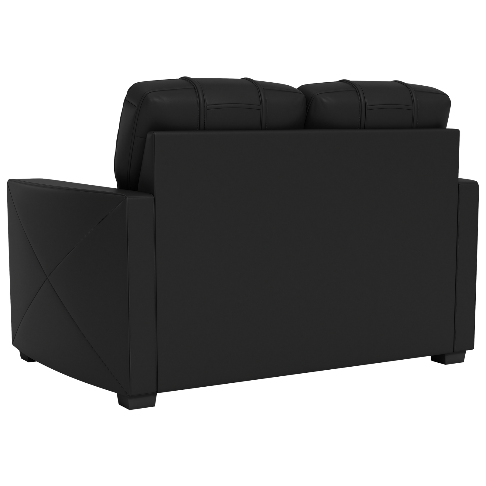 Loveseat plateado con logotipo secundario de los Arizona Coyotes