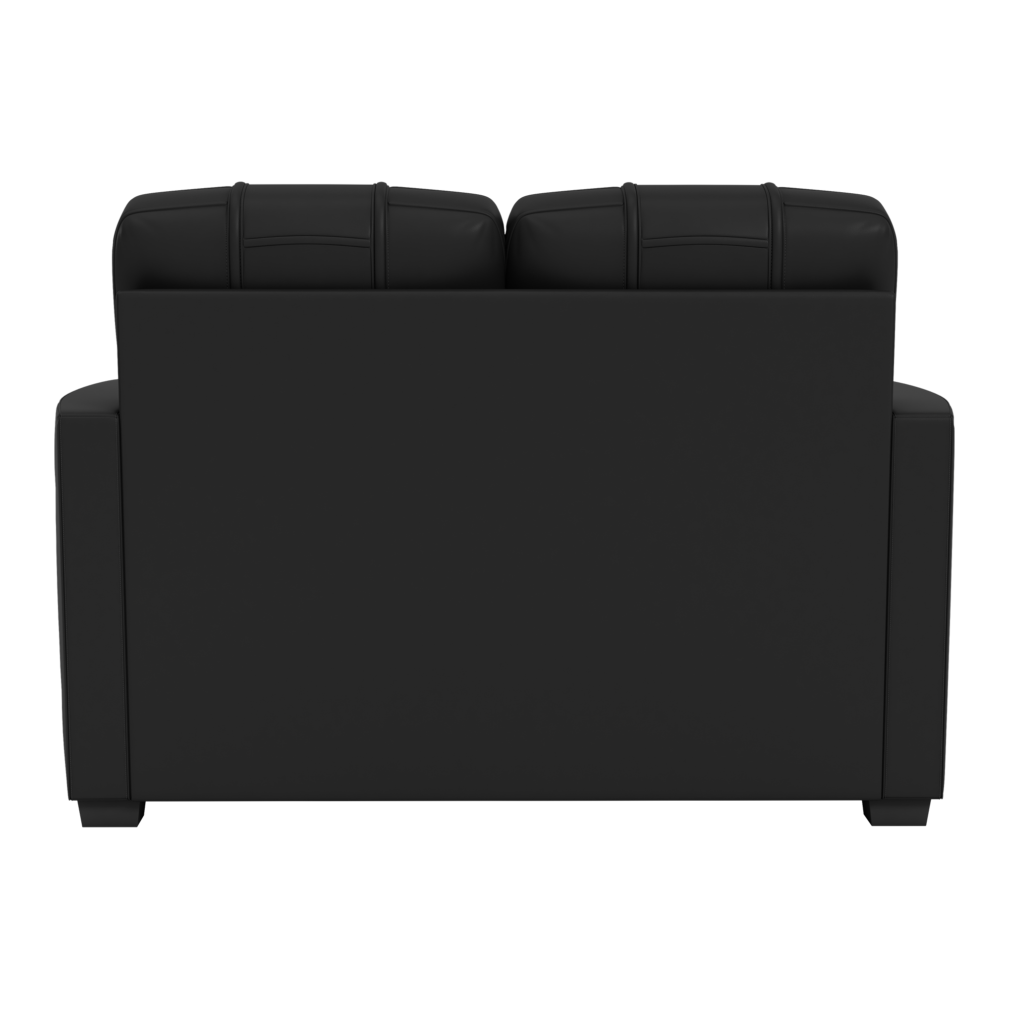 Loveseat plateado con el logotipo de las primarias de los Senadores de Ottawa