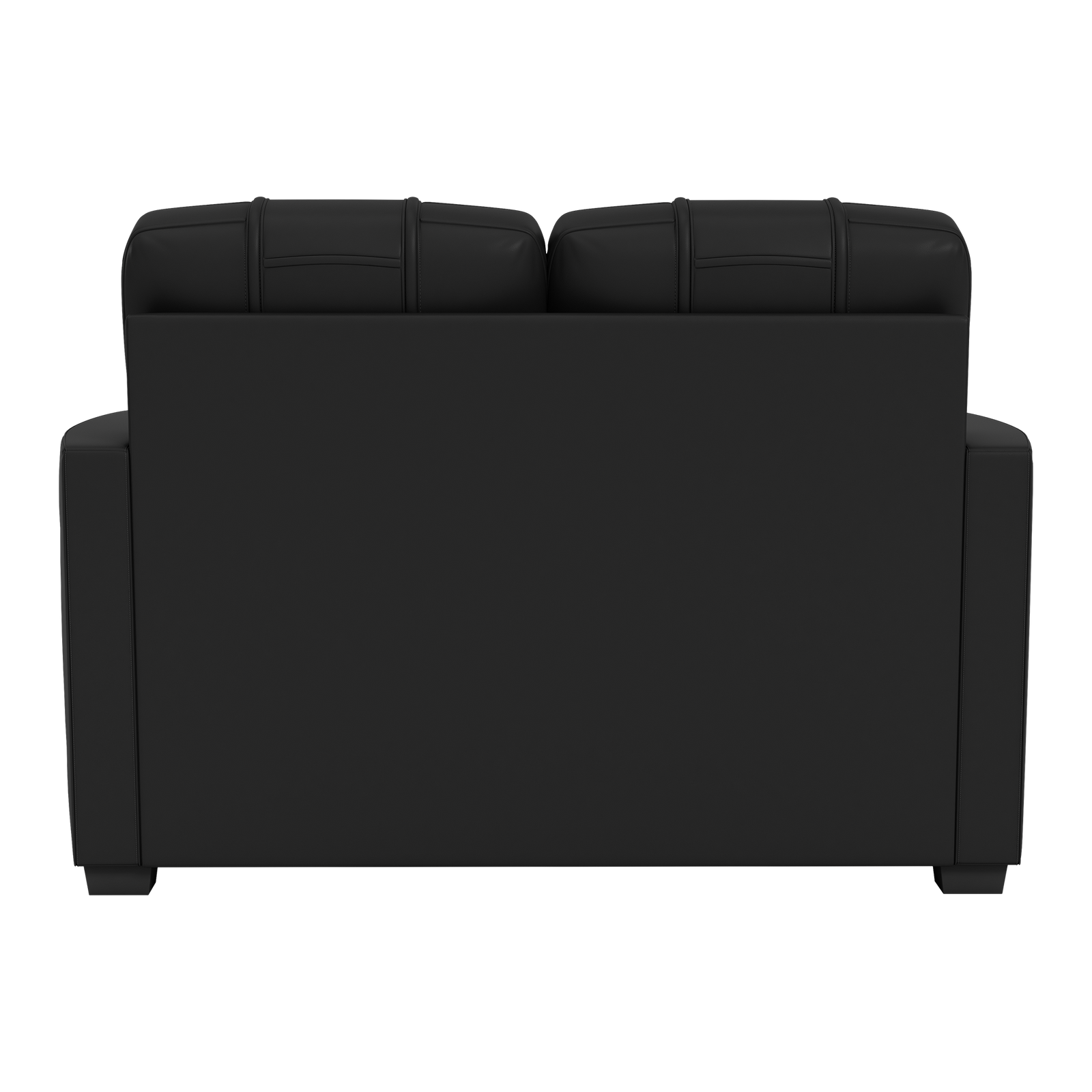Loveseat plateado con el logotipo de las primarias de los Senadores de Ottawa