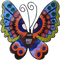 Mosaic Artwork - Colorful Butterfly