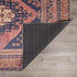 Alfombra lavable de pelo plano vintage Malamote