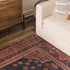 Alfombra lavable de pelo plano vintage Malamote