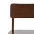Taburete minimalista de madera maciza, juego de 2