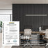 MDF Acoustic Slat Wood Wall Panels