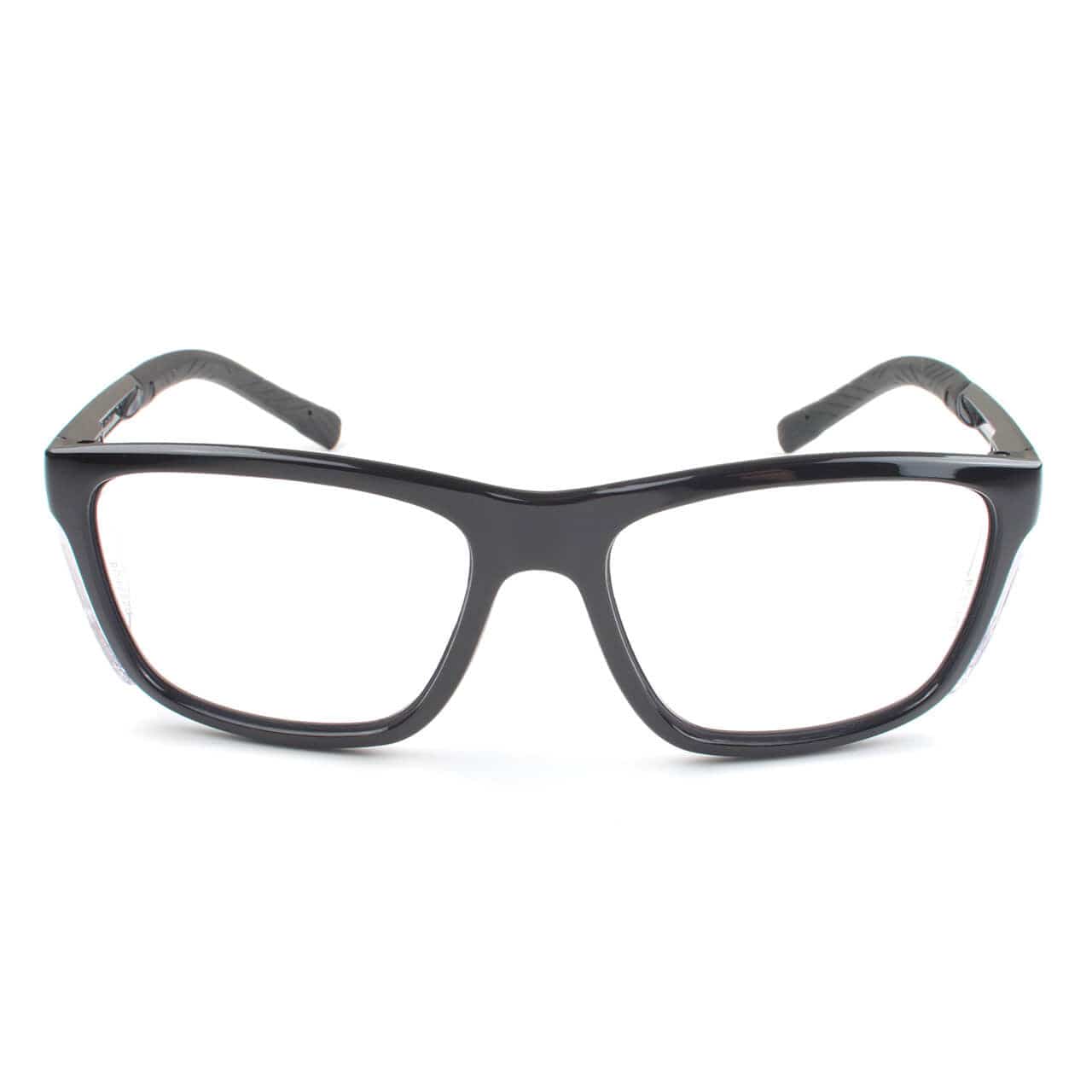 METEL M40 Safety Glasses Lightweight Retro Frame, Side Shields, Flexible Temples, Multiple Lens Options