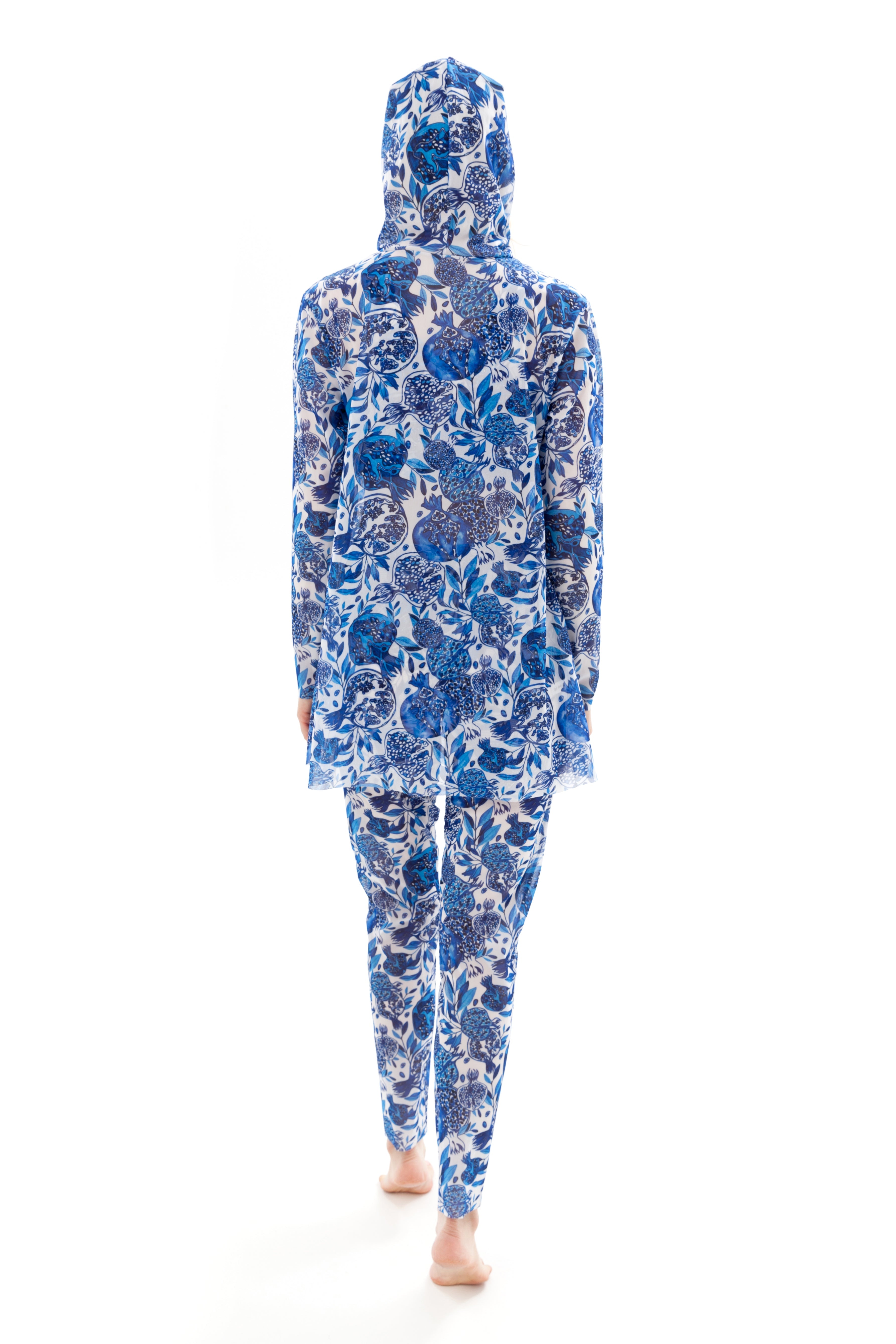 Pomegranate Tunic with or without Hood