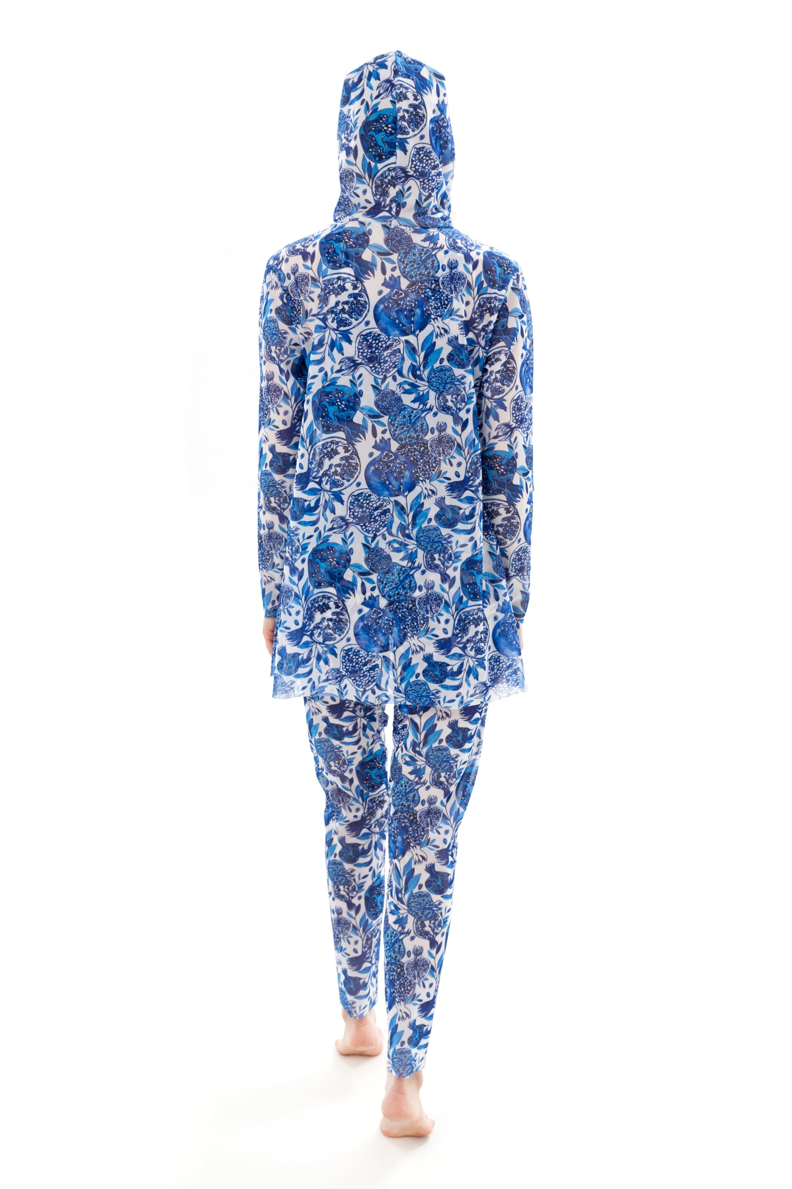 Pomegranate Tunic with or without Hood
