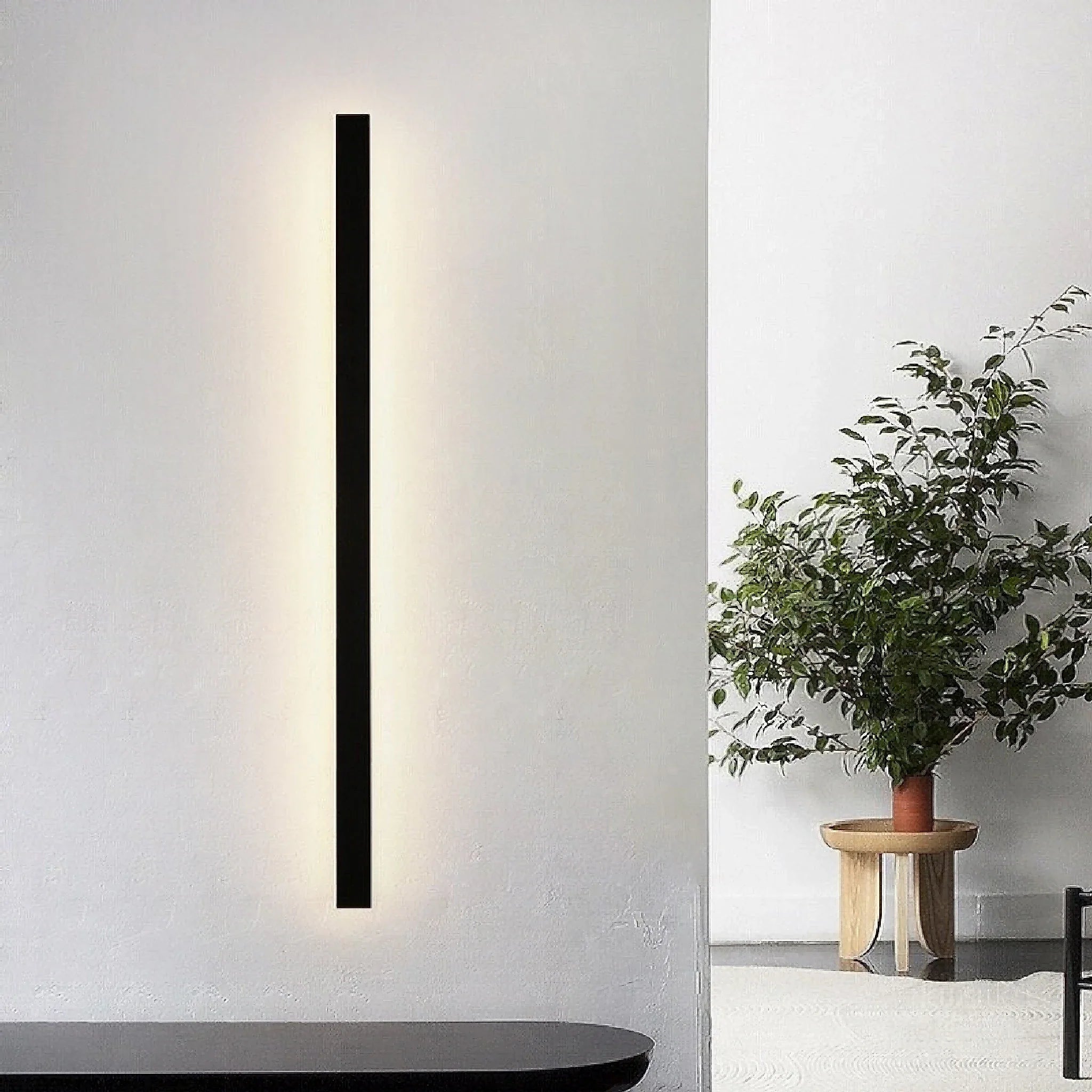 Lámpara de pared para exterior, resistente al agua y antioxidante, color negro, Albizzate