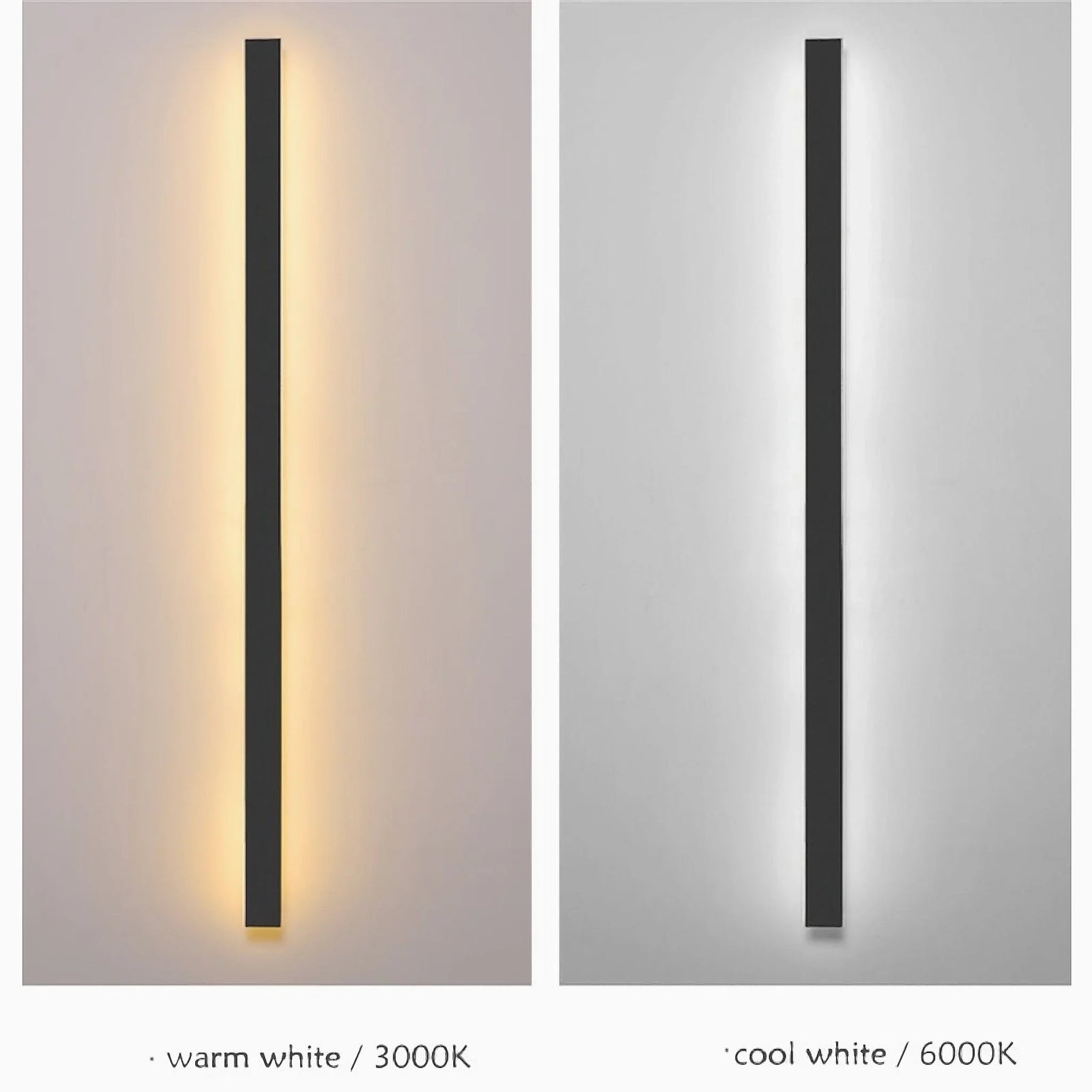 Lámpara de pared para exterior, resistente al agua y antioxidante, color negro, Albizzate