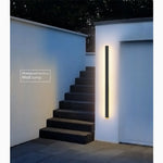 Lámpara de pared para exterior, resistente al agua y antioxidante, color negro, Albizzate