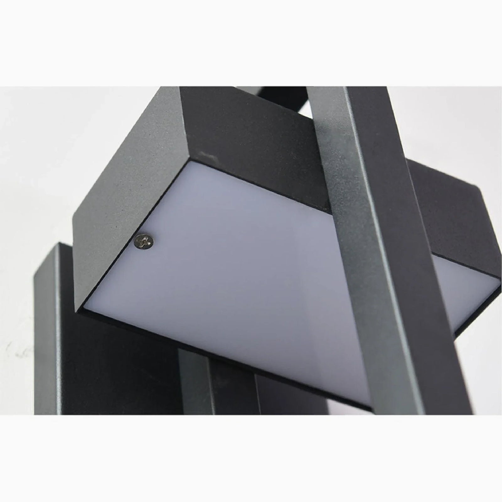 Alcamo | Iluminación de pared LED impermeable para exteriores, estilo retro, color negro