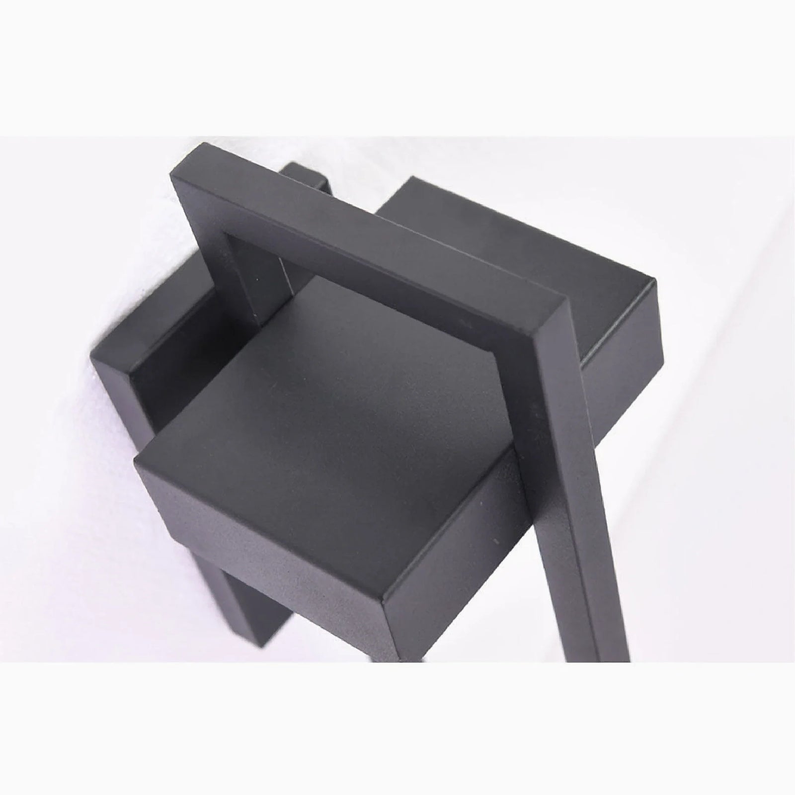 Alcamo | Iluminación de pared LED impermeable para exteriores, estilo retro, color negro