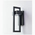 Alcamo | Iluminación de pared LED impermeable para exteriores, estilo retro, color negro