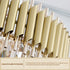 Art Deco | Black and Gold Crystal Chandelier for Hall and Staircase