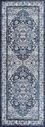 Alfombra con medallón azul Billy