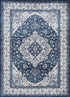 Alfombra con medallón azul Billy