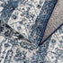 Alfombra con medallón azul Billy