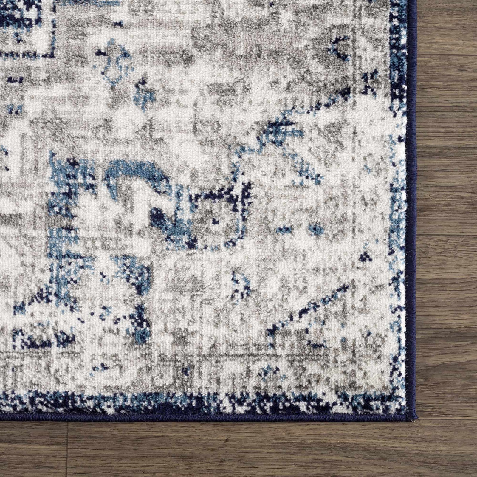 Alfombra azul marino Hauteloom Buenaventura