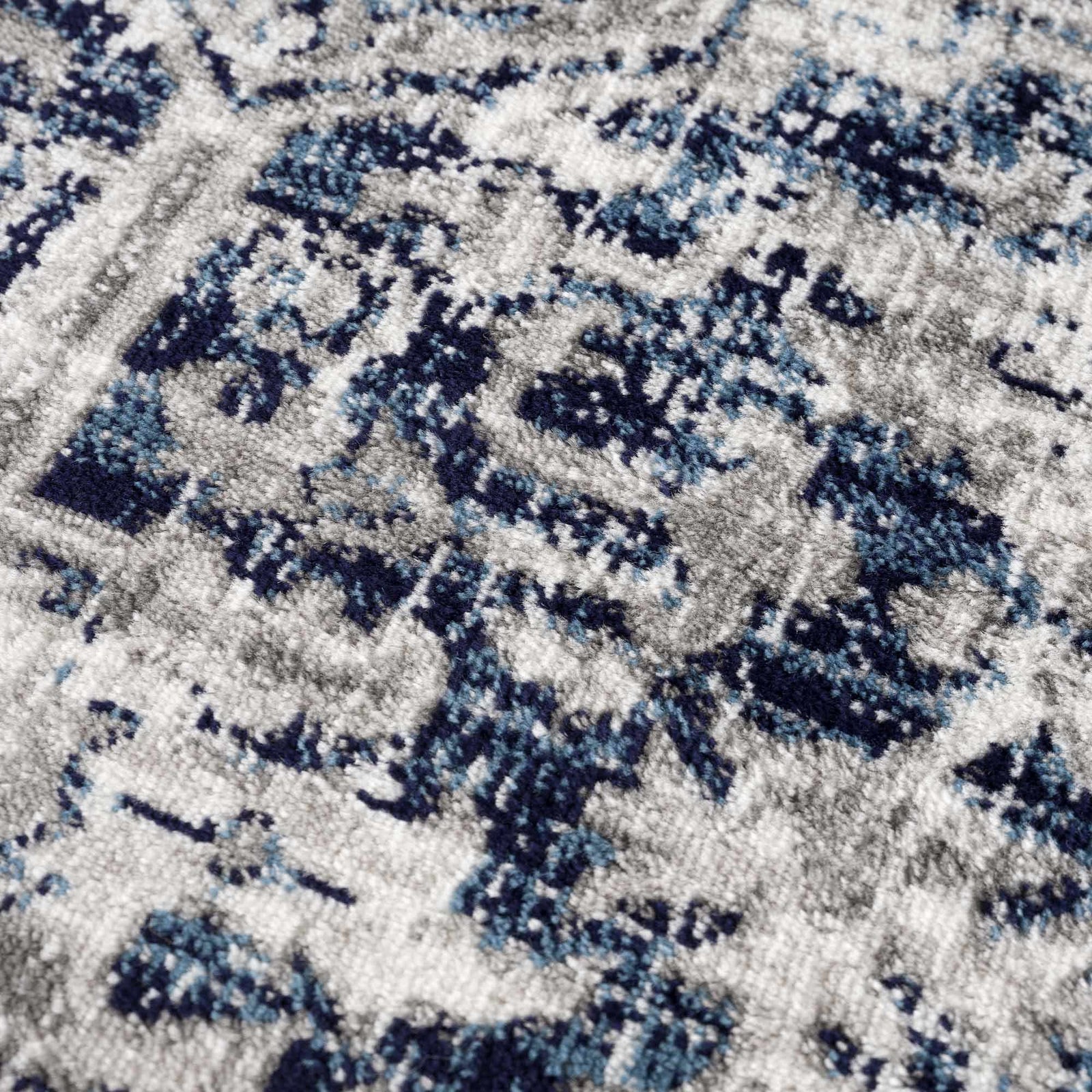 Alfombra azul marino Hauteloom Buenaventura