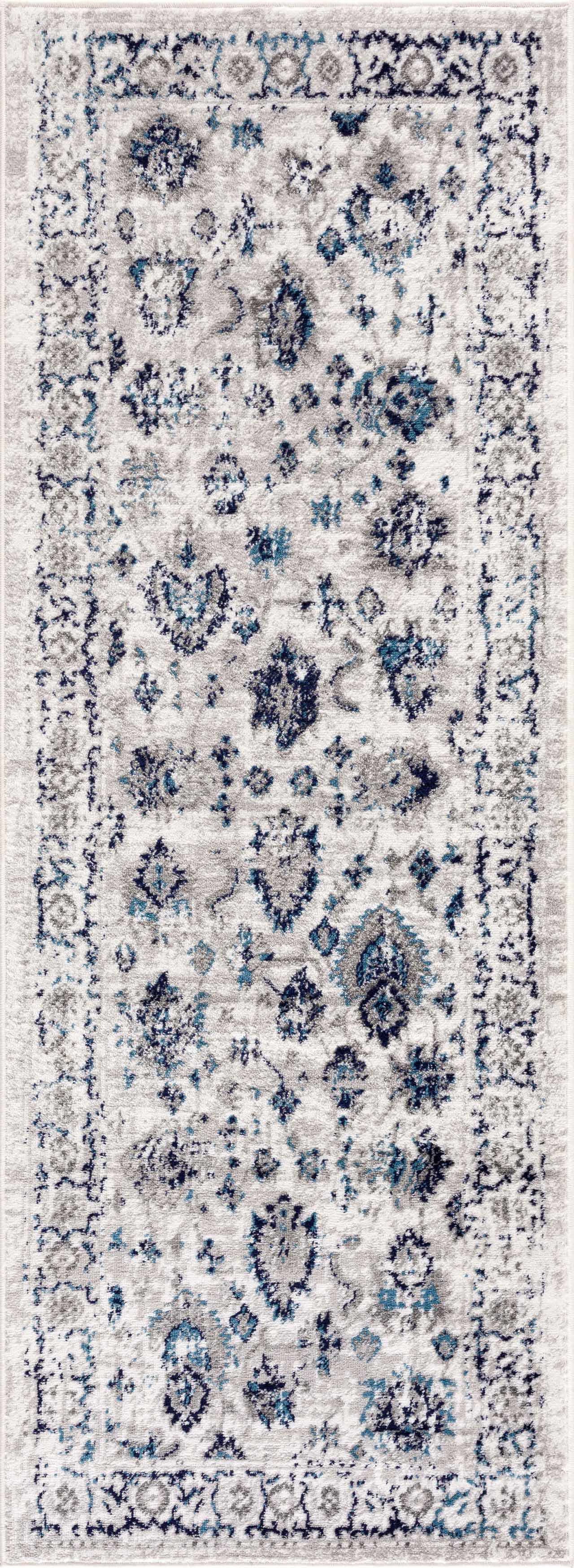 Alfombra Hauteloom Duena en tonos azules