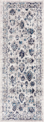 Alfombra Hauteloom Duena en tonos azules