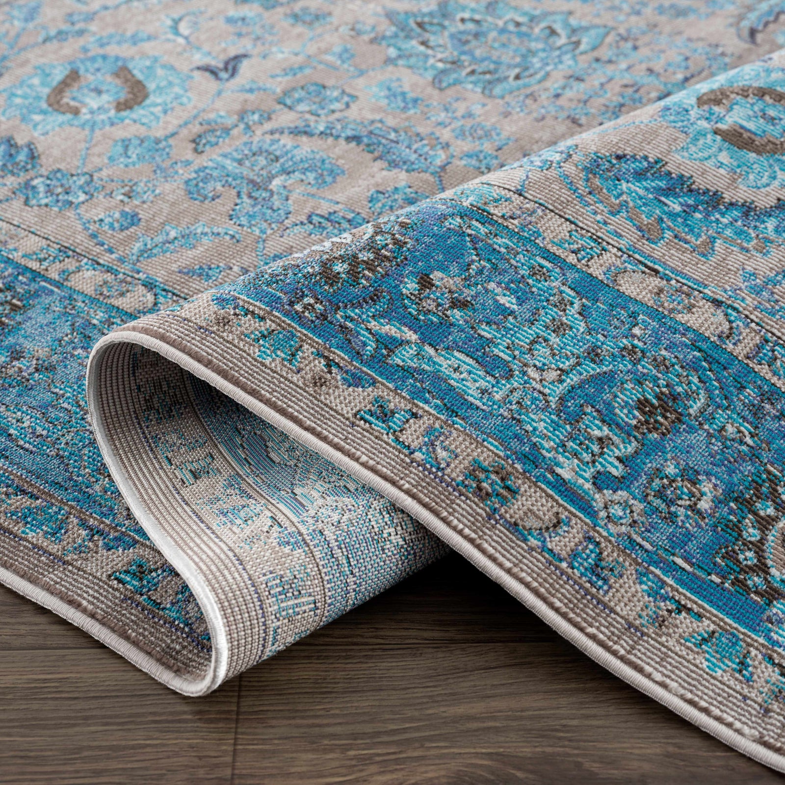 Alfombra Mardina Turquesa - Liquidación
