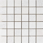 Mosaico de piedra caliza texturizado Hampton de 30 x 30 cm y 5 x 5 cm