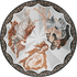 Botticelli, The birth of Venus Mosaic Art Medallion