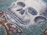 Mosaic Art - Skull On Wheel