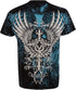 Sakkas Great Guardian Metallic Embossed Mens Fashion T-Shirt