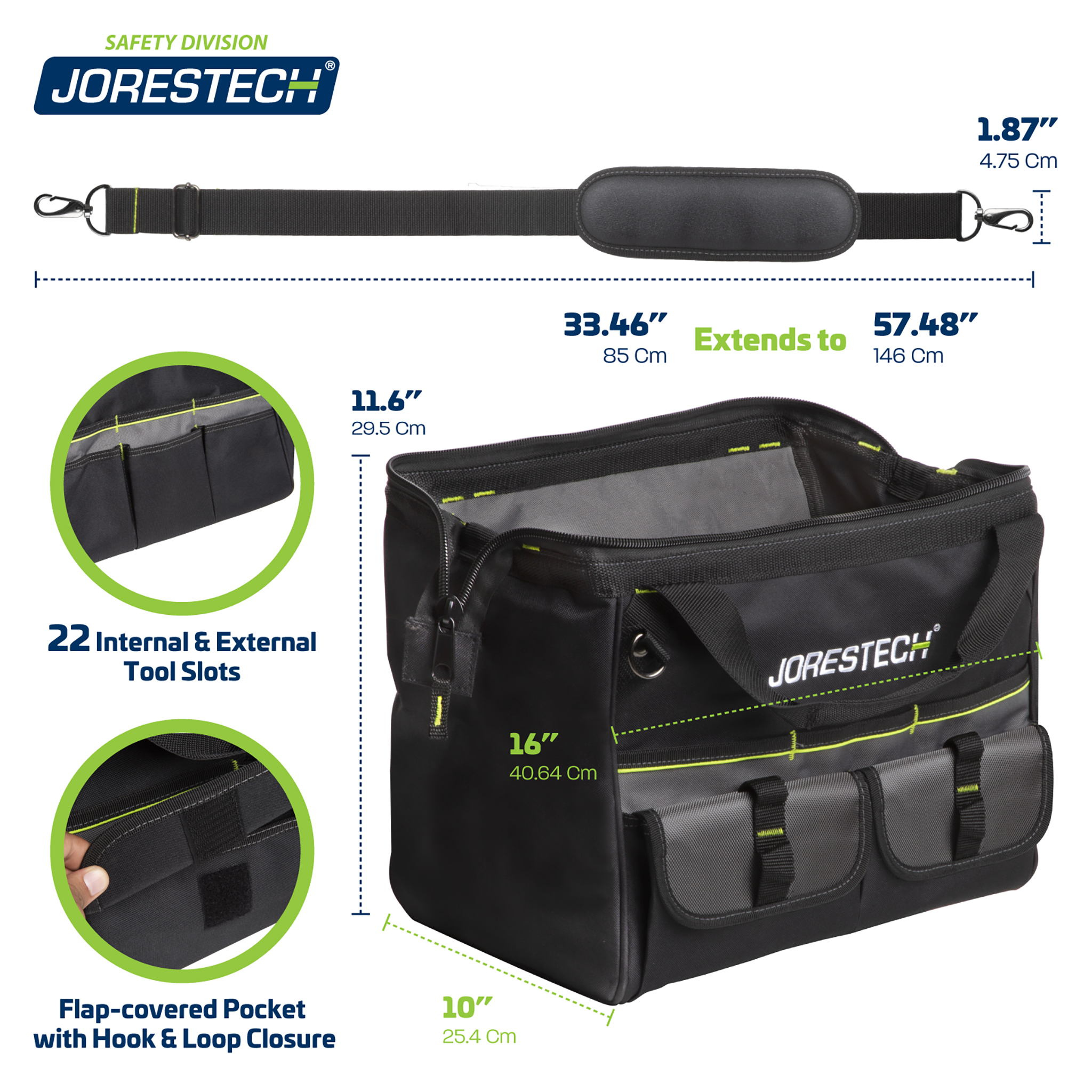 Multipurpose Tool Organizer Bag 30L