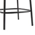 Taburete de bar Mutt Simple con asiento tapizado, juego de 2
