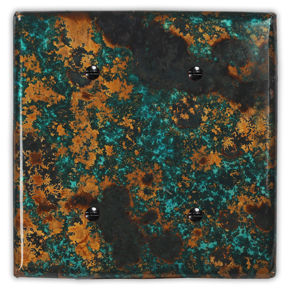 Mystic Topaz Copper - 2 Blank Wallplate