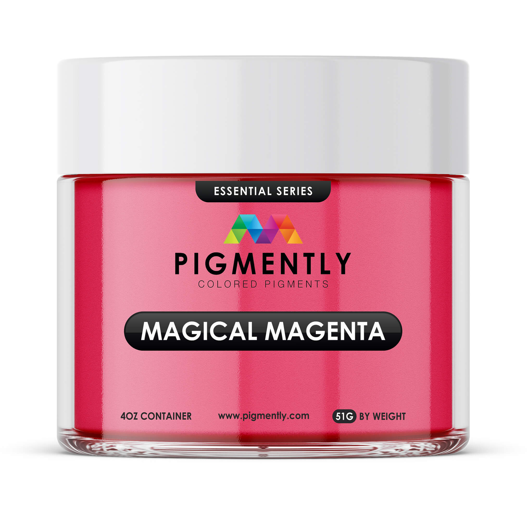 Pigmento mágico en polvo epóxico de color magenta