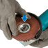 Amoladora angular Makita GA4570 de 4-1/2" X-LOCK