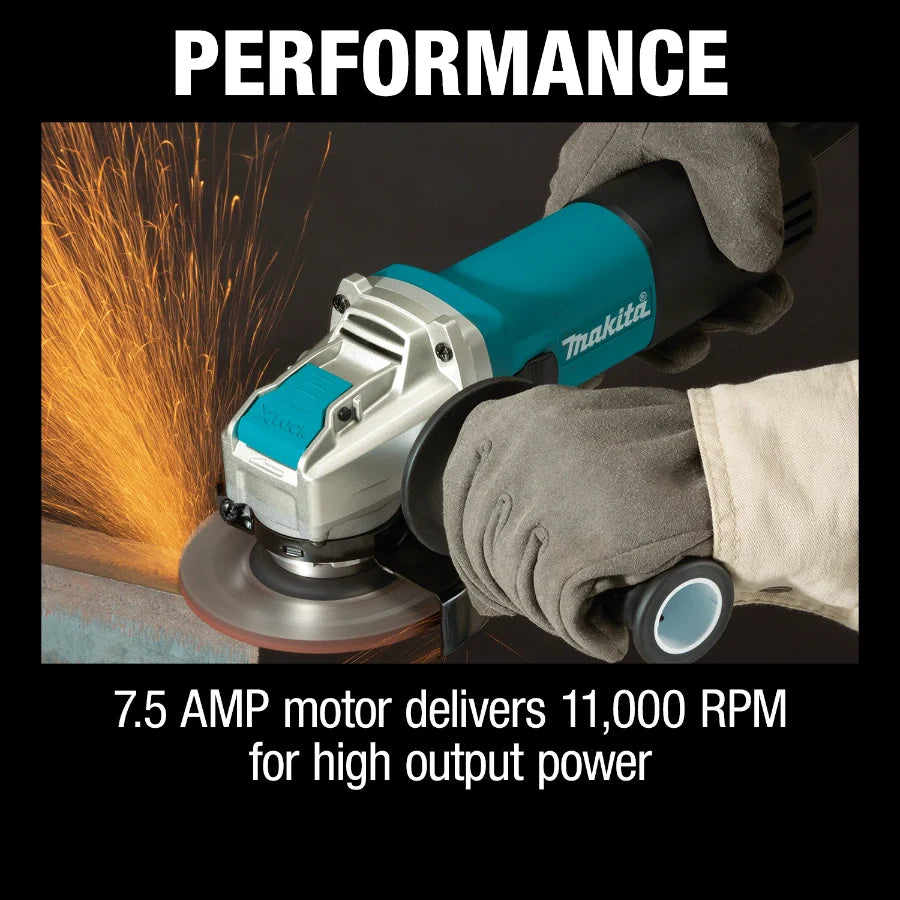 Amoladora angular Makita GA4570 de 4-1/2