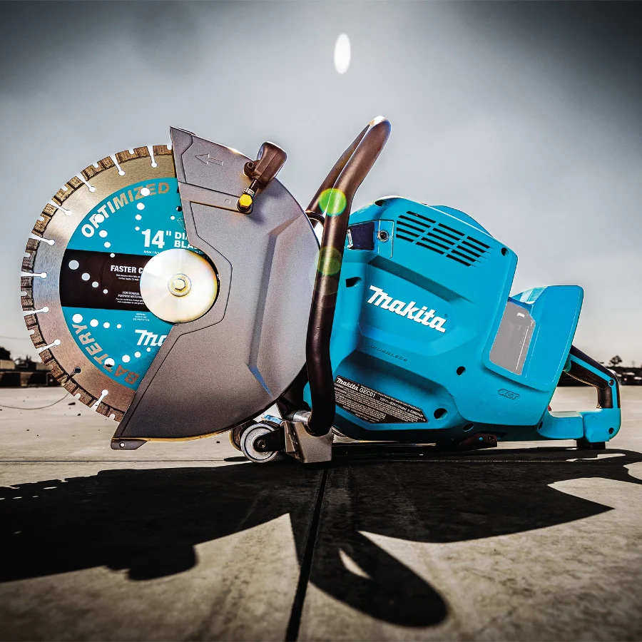 Kit de cortadora eléctrica sin escobillas Makita GEC01PL4 de 80 V máx. (40 V máx. X2) XGT® de 14